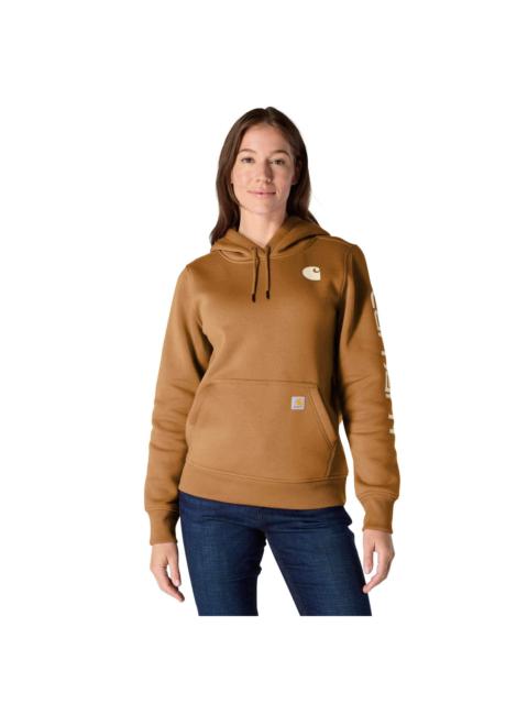 Carhartt Women's Iconic Clarksburg Logo Sweatshirt