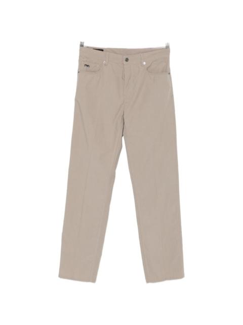 EMPORIO ARMANI button-fastening trousers