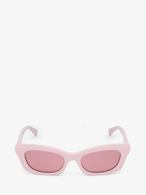 Alexander McQueen McQueen Logo Geometric Sunglasses