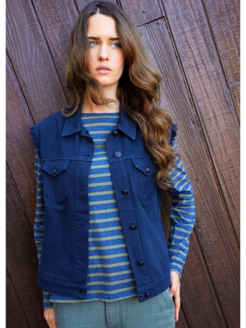 SAINT JAMES ST INES Denim Vest