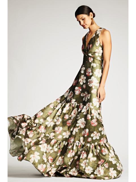 SACHIN & BABI Rori Gown - Moss Magnolia