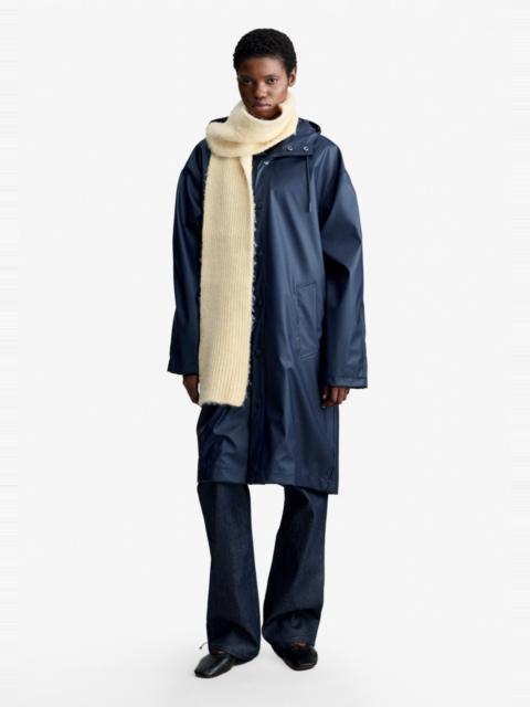 A.P.C. KIM PARKA - LONG LOOSE-FIT NAVY BLUE PARKA