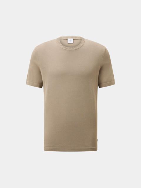 BOGNER Knitted shirt Lloyd in Beige
