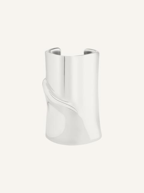 courrèges MELTING 32 DEGREES METAL CUFF BRACELET