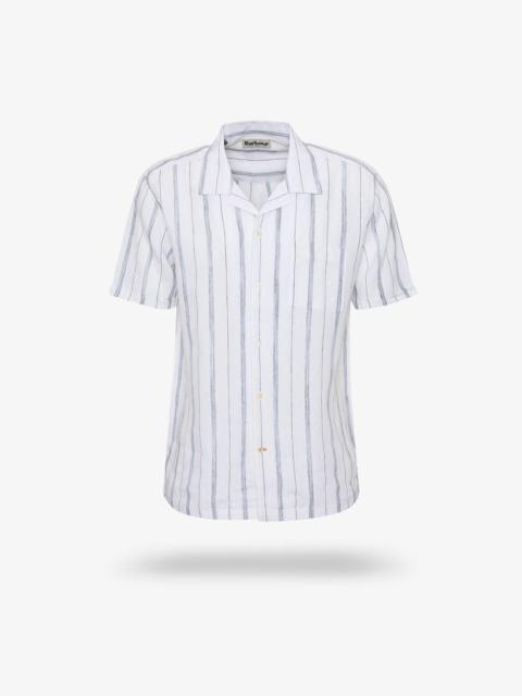 Barbour Barbour Garnock Stripe Regular Fit Short Sleeve Shirt