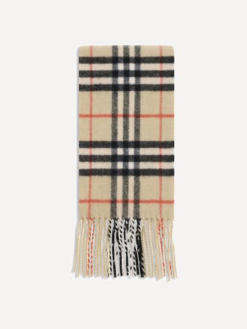 Burberry Thin cashmere Check Scarf