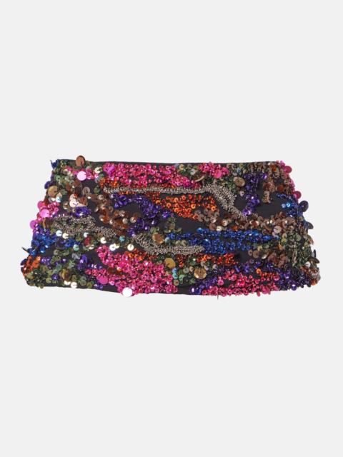 Dries Van Noten Sequined belt
