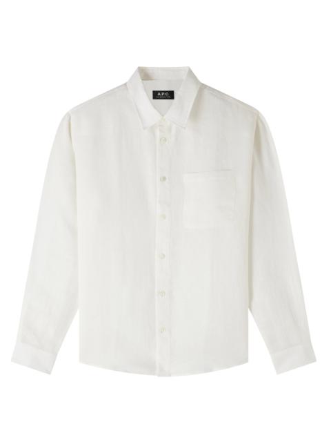 A.P.C. Cassel Logo shirt