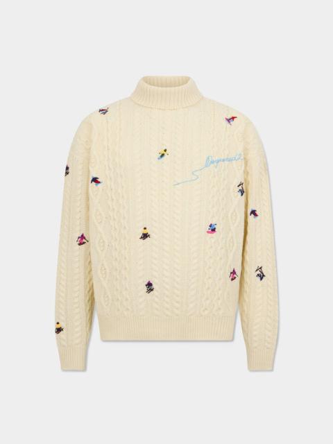 DSQUARED2 SNOWY DREAM TURTLENECK