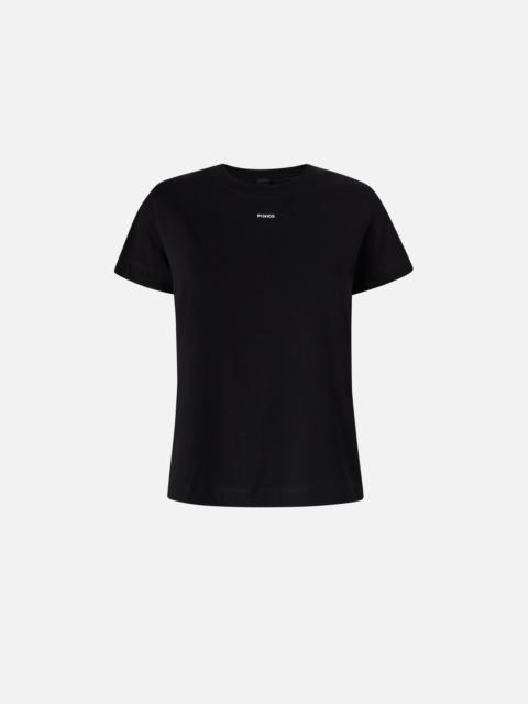 PINKO LOGO-PRINT T-SHIRT