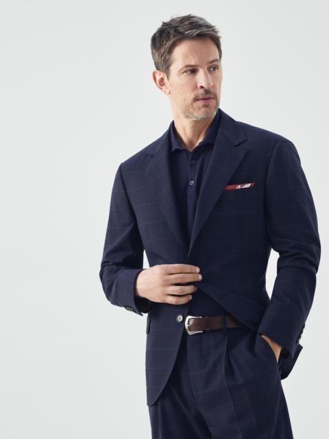Brunello Cucinelli Virgin wool check blazer