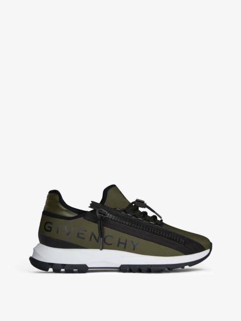 Givenchy SPECTRE RUNNER SNEAKERS IN SYNTHETIC FIBER WITH ZIP