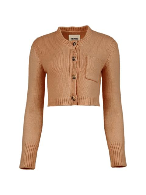 Lavan cropped cashmere cardigan