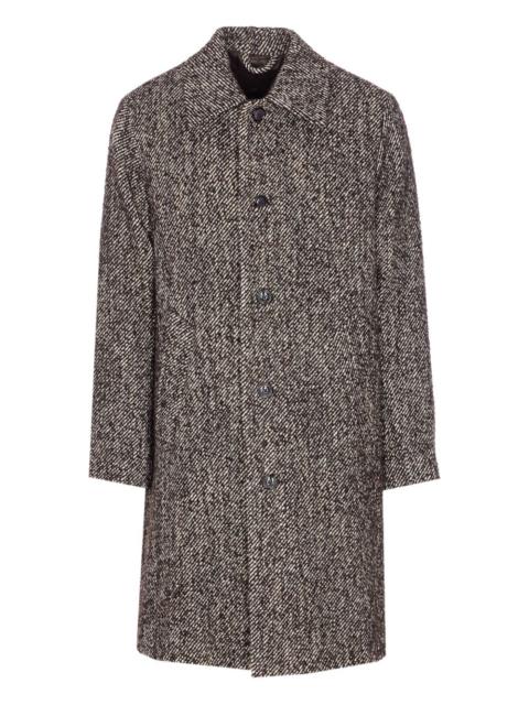 NN07 single-breasted buttoned coat