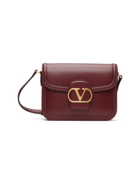 Burgundy 9to5 Smooth Calfskin Shoulder Bag