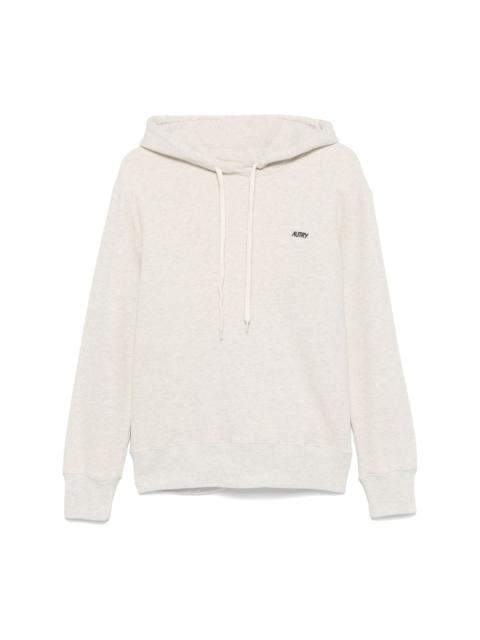 AUTRY logo-embroidered hoodie