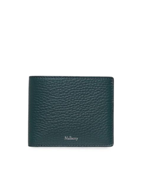 Mulberry grained leather wallet