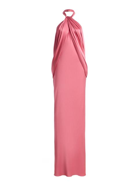 deme The Caspia Silk Maxi Dress