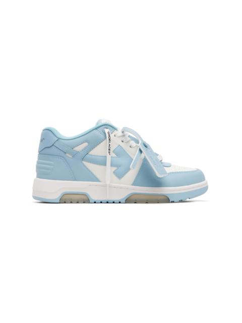 Off-White Blue & White 'Out Of Office' Sneakers