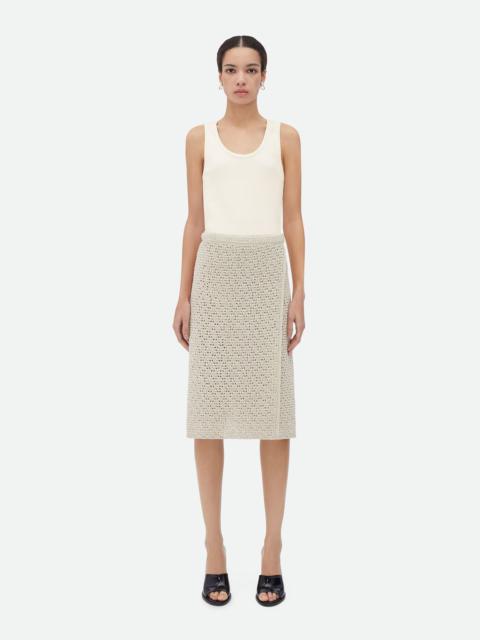 Bottega Veneta Cotton Crochet Skirt