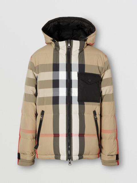 Burberry Reversible Check Nylon Puffer Jacket