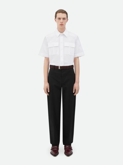 Bottega Veneta Textured Cotton Pants