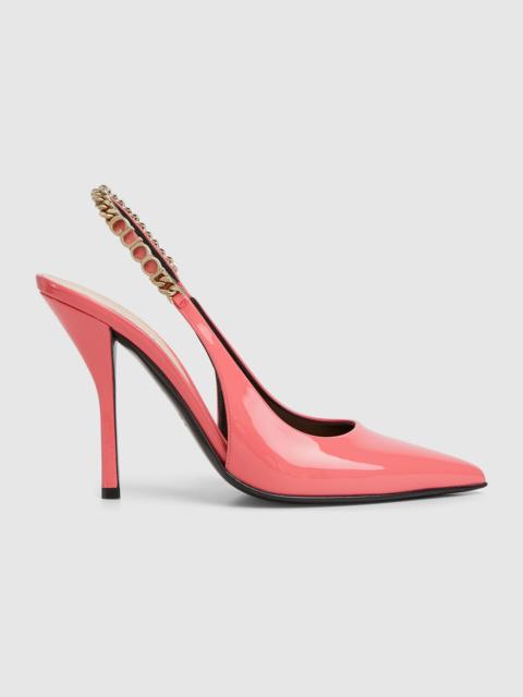 Gucci Signoria slingback pump