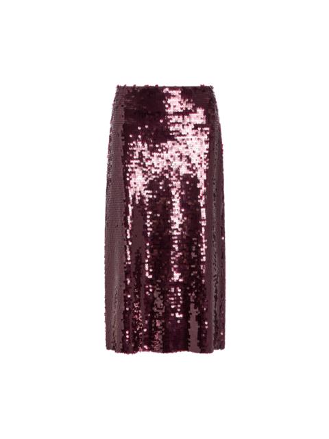 DEREK LAM 10 CROSBY BENJAMIN PAILLETTE SKIRT
