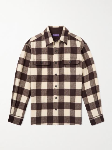 Ralph Lauren Gable Checked Wool Shirt