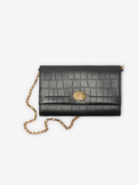 Burberry Cotswolds Chain Strap Wallet