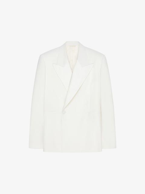 Givenchy OVERSIZED JACKET IN WOOL AND MOHAIR