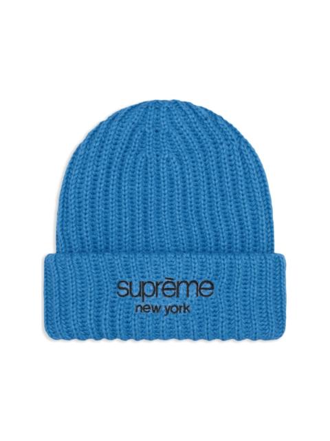 Supreme Classic Logo Chunky Ribbed beanie