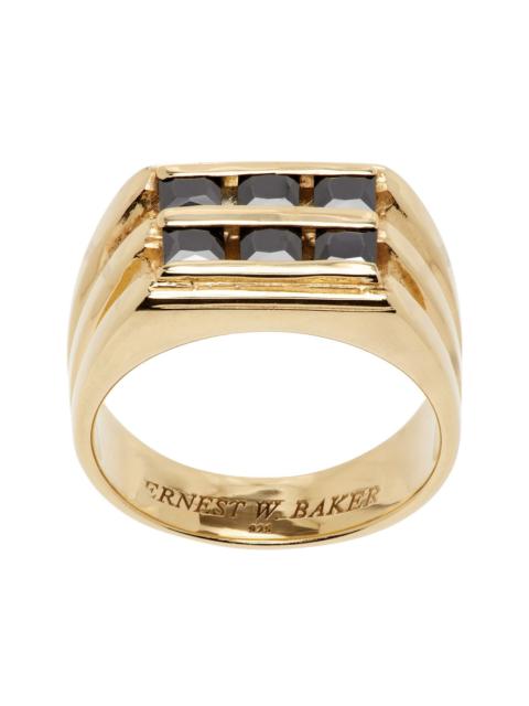 ERNEST W. BAKER Six Stone Ring