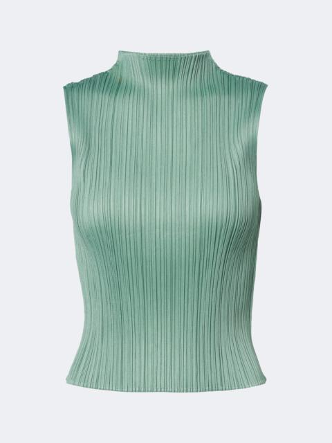 Pleats Please Issey Miyake Monthly Colors: August pleated top
