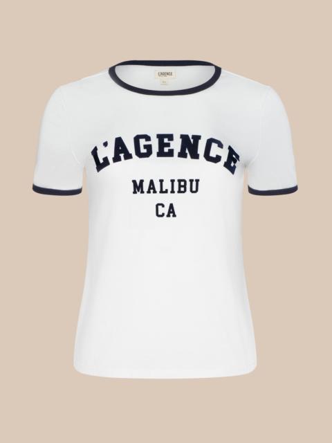 L'AGENCE Tommie Crewneck Tee