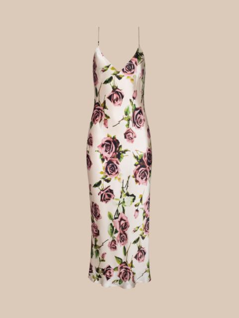 L'AGENCE Seridie Silk Slip Dress