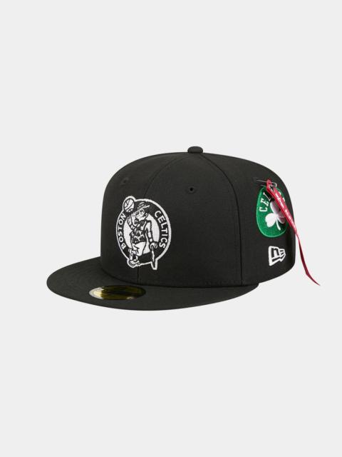ALPHA INDUSTRIES BOSTON CELTICS X ALPHA X NEW ERA 59FIFTY FITTED CAP