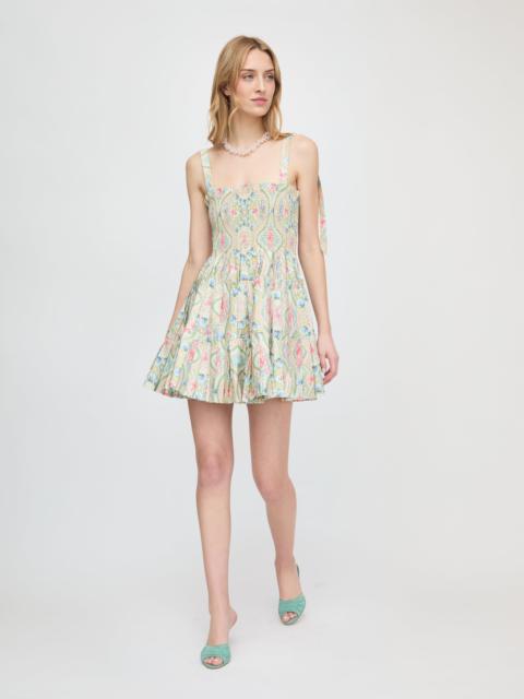 Hill House Home The Ribbon Charlotte Nap Dress - Sea Scroll