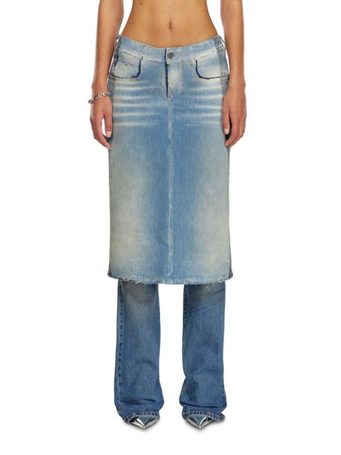BOOTCUT AND FLARE JEANS D-SEL 007X8