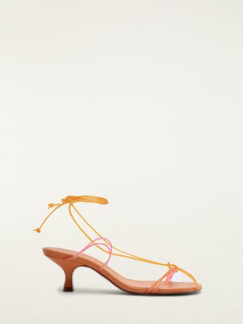 FARM RIO Multicolor Spaghetti Jelly Kitten Heeled Sandal
