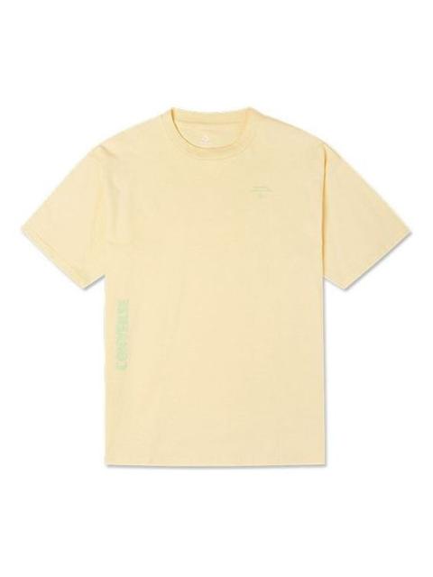 Converse Converse Worldwide Class T-Shirt 'Yellow' 10021508-A02