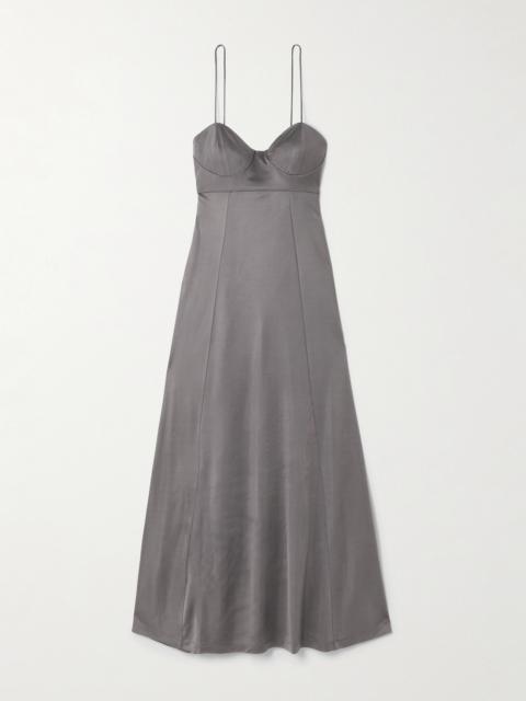 Dries Van Noten Paneled Jersey Midi Dress