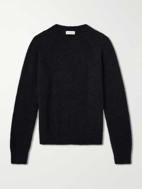 Dries Van Noten Brushed Alpaca and Wool-Blend Sweater