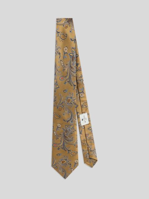 Etro SILK JACQUARD TIE WITH FLORAL PAISLEY MOTIF
