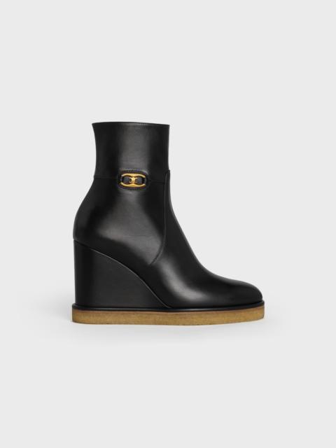 MANON WEDGE ANKLE BOOT IN CALFSKIN