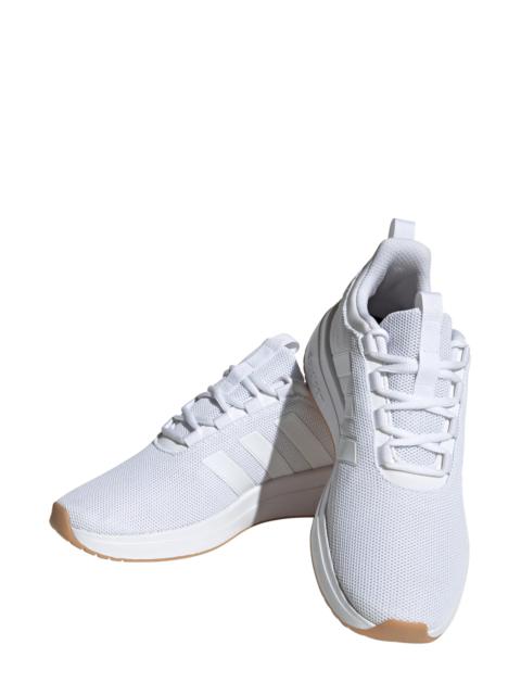 Racer TR23 Running Sneaker in White/White/Gum