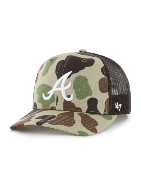 Carhartt Atlanta Braves '47 Camo Trucker