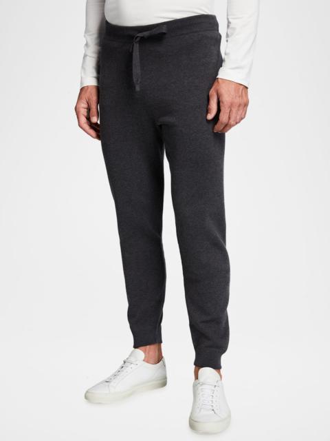 CORNELIANI Men's Solid Track Suit Pants