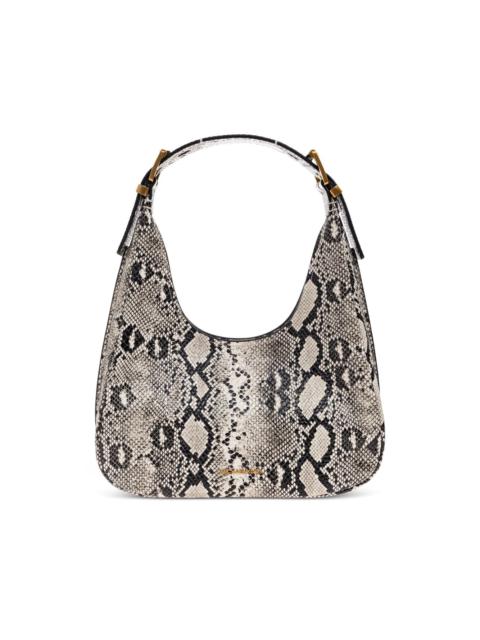 MICHAEL KORS small Nolita snakeskin leather shoulder bag