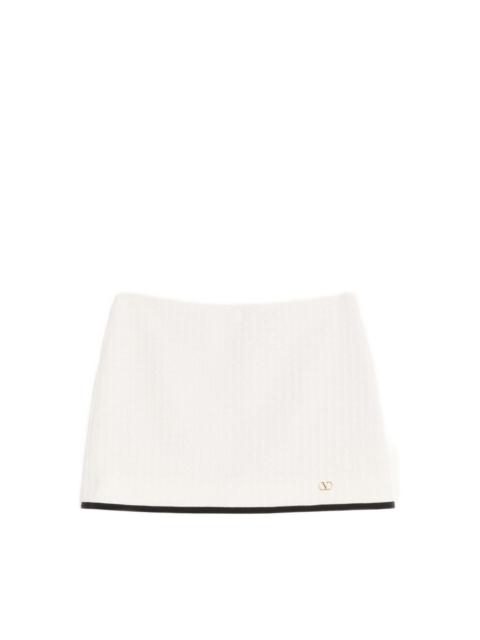 Valentino Tweed cotton skirt pants